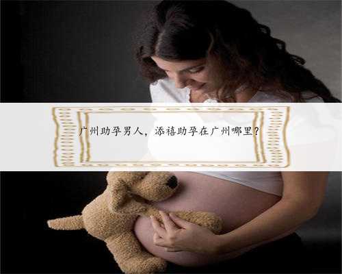 广州助孕男人，添禧助孕在广州哪里？